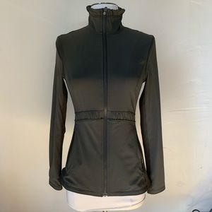 Lululemon size 4 army green full zip jacket